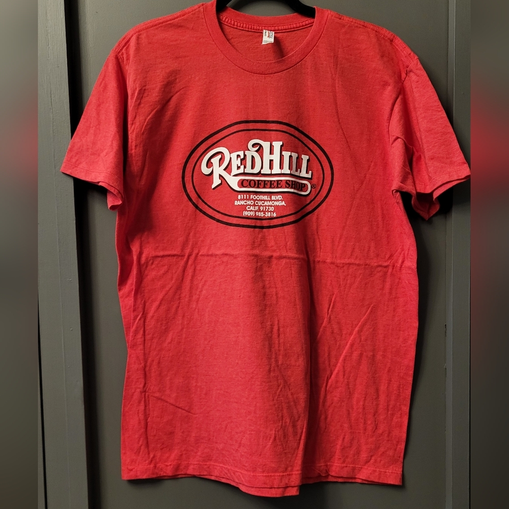 Adult L Redhill Coffee Shop Rancho Cucamonga, CA T-Shirt